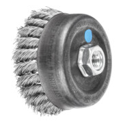 PFERD TOOLS Topfbürste gezopft TBG Ø 100mm M14 Edelstahl-Draht-Ø 0,50mm Winkelschleifer