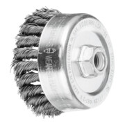 PFERD TOOLS Topfbürste gezopft TBG Ø 100mm M14 Stahl-Draht-Ø 0,50mm Winkelschleifer (1)