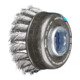 PFERD TOOLS Topfbürste mit Gewinde, gezopft POS TBG 65/X-LOCK INOX 0,35-1