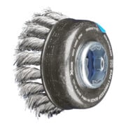PFERD Topfbürste mit Gewinde, gezopft POS TBG 65/X-LOCK INOX 0,35