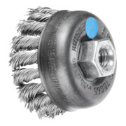 PFERD TOOLS Topfbürste gezopft TBG Ø 65 mm M14 Edelstahl-Draht-Ø 0,50mm Winkelschleifer