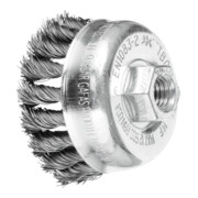 PFERD TOOLS Topfbürste gezopft TBG Ø 65 mm M14 Stahl-Draht-Ø 0,35 mm Winkelschleifer