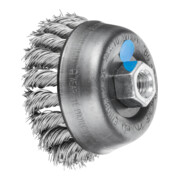 PFERD TOOLS Topfbürste gezopft TBG Ø 80mm M14 Edelstahl-Draht-Ø 0,50mm Winkelschleifer