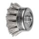 PFERD TOOLS Topfbürste gezopft TBG Ø 100mm M14 Edelstahl-Diamant-Draht-Ø 0,50mm Korn 270
