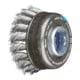 PFERD TOOLS Topfbürste gezopft TBG Ø 65 mm Bohrung 22,2 mm/X-LOCK Edelstahl-Draht-Ø 0,35 mm Winkelschleifer