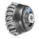 PFERD TOOLS Topfbürste gezopft TBG Ø 80mm M14 Edelstahl-Draht-Ø 0,35 mm Winkelschleifer