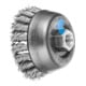 PFERD TOOLS Topfbürste gezopft TBG Ø 80mm M14 Edelstahl-Draht-Ø 0,50mm Winkelschleifer