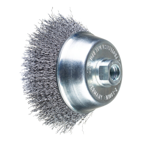PFERD TOOLS Topfbürste ungezopft TBU Ø100mm M14 Stahl-Draht-Ø0,30 Winkelschleifer