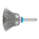 PFERD TOOLS Topfbürste ungezopft TBU Ø30mm Schaft-Ø6 mm Edelstahl-Draht-Ø0,20