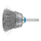 PFERD TOOLS Topfbürste ungezopft TBU Ø40mm Schaft-Ø6 mm Edelstahl-Draht-Ø0,20