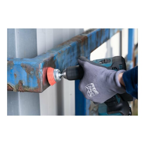 PFERD TOOLS Topfbürste ungezopft TBU Ø50mm Schaft-Ø 6 mm RED-Filament-Ø 1,27 Korn 80 Bohrmaschinen (1)