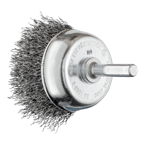 PFERD TOOLS Topfbürste ungezopft TBU Ø50mm Schaft-Ø 6 mm Stahl-Draht-Ø 0,30 Bohrmaschinen (1)