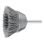PFERD TOOLS Topfbürste ungezopft TBU Ø50mm Schaft-Ø6 mm SiC-Filament-Ø0,90 Korn 180