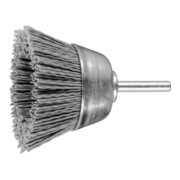 PFERD TOOLS Topfbürste ungezopft TBU Ø60mm Schaft-Ø6 mm SiC-Filament-Ø0,90 Korn 180