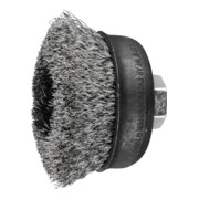 PFERD Topfbürste mit Gewinde, ungezopft POS TBU 75/M14 INOX 0,30 75 mm