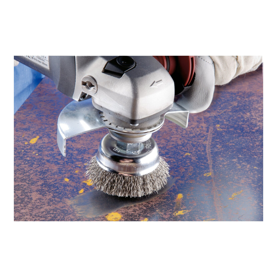 PFERD TOOLS Topfbürste mit Gewinde, ungezopft POS TBU 75/M14 INOX 0,30 75 mm