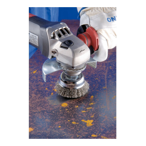 PFERD Topfbürste mit Gewinde, ungezopft POS TBU 75/M14 INOX 0,30 75 mm