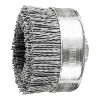 PFERD TOOLS Topfbürste ungezopft TBU Ø100mm M14 SiC-Filament-Ø0,90 Korn 120 Winkelschleifer
