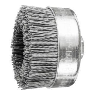 PFERD TOOLS Topfbürste ungezopft TBU Ø100mm M14 SiC-Filament-Ø0,90 Korn 120 Winkelschleifer
