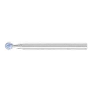 PFERD TOOLS TOUGH Schleifstift Kugel Ø 3x3 mm Schaft-Ø 3 mm CO60 für schwer zerspanbare Werkstoffe
