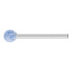 PFERD TOOLS TOUGH Schleifstift Kugel Ø 8x8 mm Schaft-Ø 3 mm CO46 für schwer zerspanbare Werkstoffe