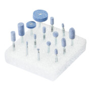 PFERD TOOLS TOUGH Schleifstift-Set 15-tlg. Schaft-Ø 3 mm CO80 für schwer zerspanbare Werkstoffe