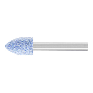 PFERD TOOLS TOUGH Schleifstift Spitzbogen Ø 13x20mm Schaft-Ø 6 mm CO60 für schwer zerspanbare Werkstoffe