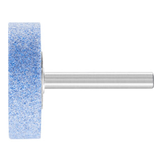 PFERD TOOLS TOUGH Schleifstift Zylinder Ø 40x10 mm Schaft-Ø 6 mm CO60 für schwer zerspanbare Werkstoffe