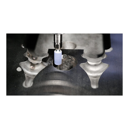 PFERD TOOLS TOUGH Schleifstift Zylinder Ø 6x13 mm Schaft-Ø 3 mm CO60 für schwer zerspanbare Werkstoffe