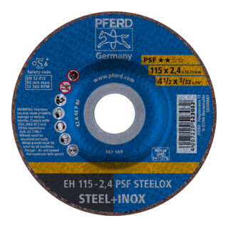 PFERD TOOLS Trennscheibe EH PSF STEELOX