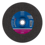 PFERD TOOLS Trennscheibe EH 230x3,2x22,23 mm gekröpft ZIRKON Leistungslinie SG CAST für Guss