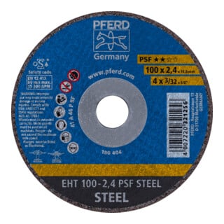 PFERD TOOLS Trennscheibe EHT PSF STEEL
