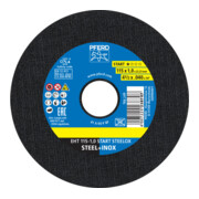 PFERD TOOLS Trennscheibe EHT 115x1,0x22,23 mm gerade Startlinie START STEELOX für Stahl/Edelstahll (10)-1