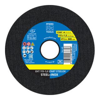 PFERD TOOLS Trennscheibe EHT 115-1,0 MM START