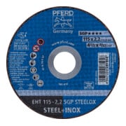 PFERD TOOLS Trennscheibe EHT 115-0,8 SGP STEELOX 22.23 mm