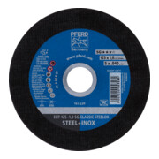 PFERD TOOLS Trennscheibe EHT 125x1,0x22,23 mm gerade Leistungslinie SG CLASSIC STEELOX für Stahl/VA