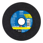 PFERD TOOLS Trennscheibe EHT 125x1,0x22,23 mm gerade Startlinie START STEELOX für Stahl/Edelstahl (25)