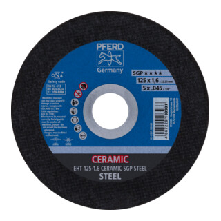 PFERD TOOLS Trennscheibe EHT CERAMIC SGP STEEL