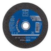 PFERD TOOLS Trennscheibe EHT 180x1,6x22,23 mm gerade Leistungslinie SG CLASSIC STEELOX für Stahl/VA