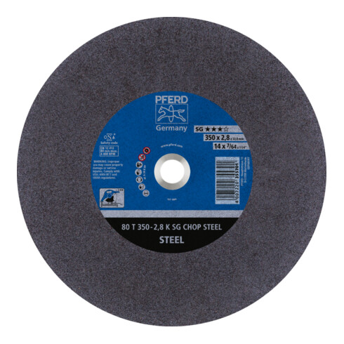 PFERD Trennscheibe CHOPSAW 80 T K SG CHOP STEEL/