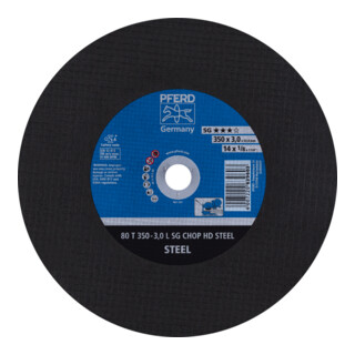 PFERD Trennscheibe CHOPSAW HD 80 T L SG CHOP HD STEEL