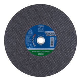 PFERD TOOLS Trennscheibe Trennschleifer EHT 300x4,0x20mm SG STONE für Stein (80 m/s)