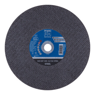 PFERD TOOLS Trennscheibe Trennschleifer EHT 300x4,0x25,4 mm SG STEEL für Stahl (100 m/s)