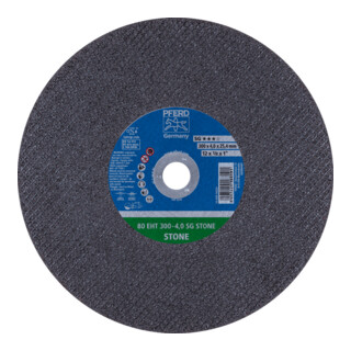 PFERD TOOLS Trennscheibe Trennschleifer EHT 300x4,0x25,4 mm SG STONE für Stein (80 m/s)