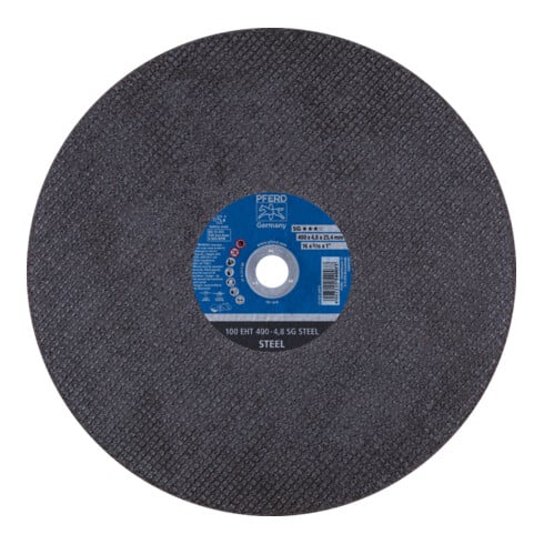PFERD TOOLS Trennscheibe Trennschleifer EHT 400x4,8x25,4 mm SG STEEL für Stahl (100 m/s)
