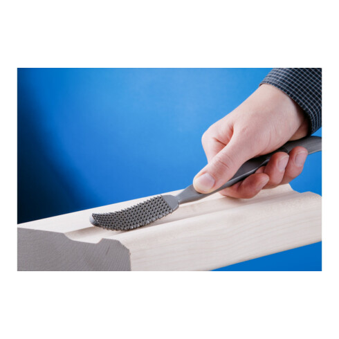 PFERD TOOLS Treppenbauer-Feilraspel Halbrund 250mm Feilhieb 2/Raspelhieb 2 für zahlreiche Werkstoffe
