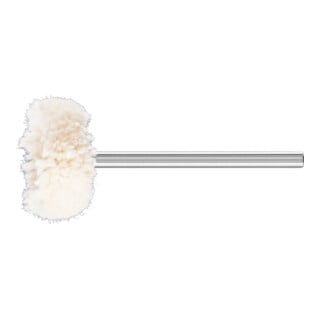 PFERD TOOLS Tuchring TR Baumwolle Ø 22x10mm Schaft-Ø 3 mm für Abglänzen mit Polierpaste
