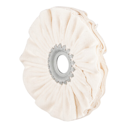 PFERD TOOLS Tuchring TR Flanell Ø 125x10mm Bohrung-Ø 20mm für Spiegelpolitur und Abglänzen mit Polierpaste