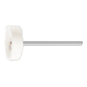 PFERD TOOLS Tuchring TR Flanell Ø 22x10mm Schaft-Ø 3 mm für Spiegelpolitur und Abglänzen mit Polierpaste