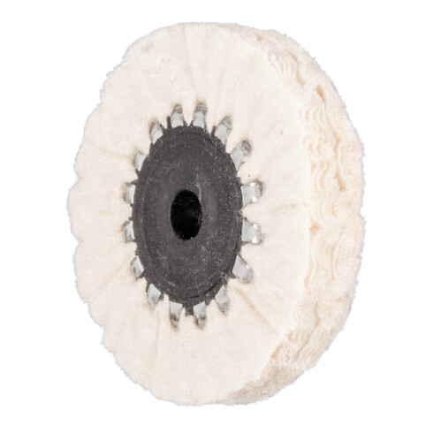 PFERD TOOLS Tuchring TR Flanell Ø 50x10mm Bohrung-Ø 6 mm für Spiegelpolitur und Abglänzen mit Polierpaste